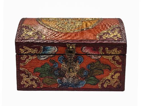 Wooden Tibetan Box-33903