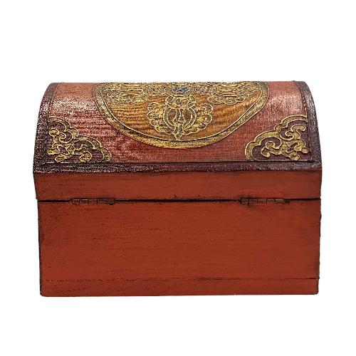 thumb4-Wooden Tibetan Box-33903