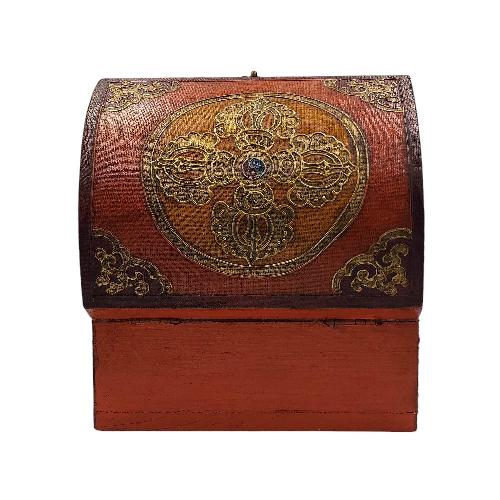 thumb5-Wooden Tibetan Box-33903