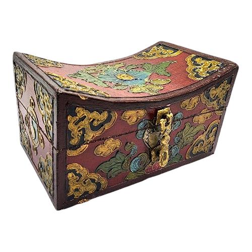 Wooden Tibetan Box-33906