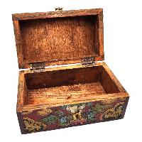 thumb4-Wooden Tibetan Box-33906