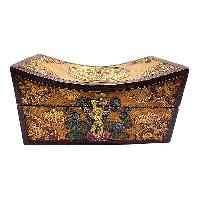 thumb2-Wooden Tibetan Box-33907