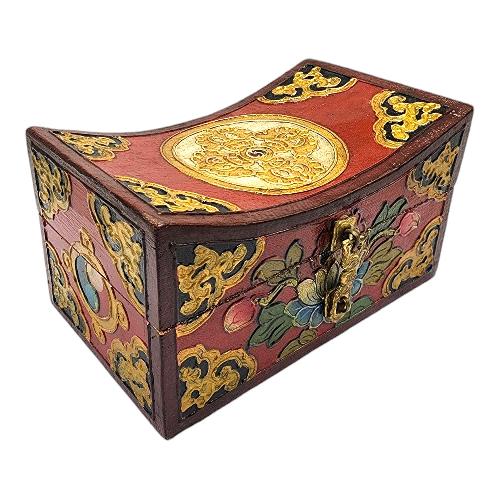 Wooden Tibetan Box-33910