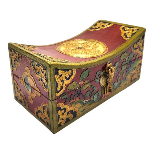 Wooden Tibetan Box-33911