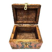 thumb4-Wooden Tibetan Box-33915