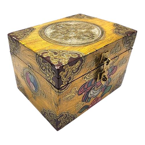 Wooden Tibetan Box-33916