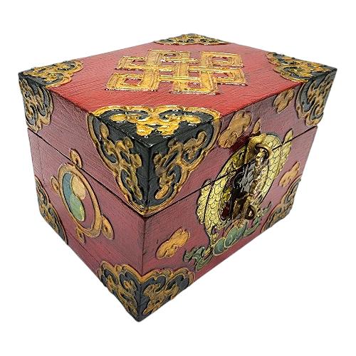 Wooden Tibetan Box-33918