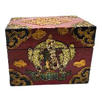 thumb1-Wooden Tibetan Box-33918