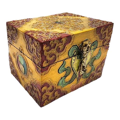 Wooden Tibetan Box-33919