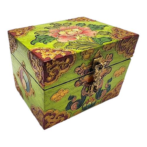 Wooden Tibetan Box-33920