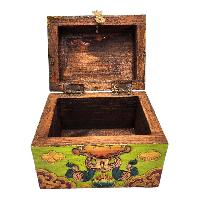 thumb3-Wooden Tibetan Box-33920