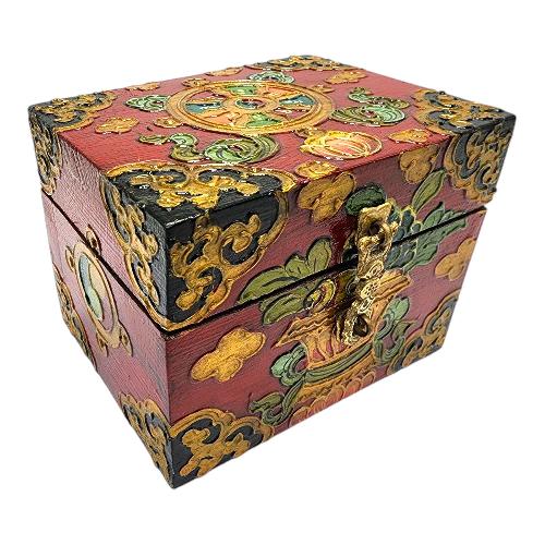 Wooden Tibetan Box-33922