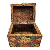 thumb4-Wooden Tibetan Box-33922