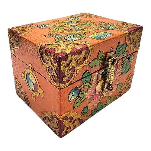 Wooden Tibetan Box-33923