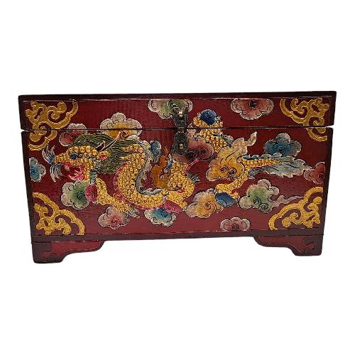 Wooden Tibetan Box-33928