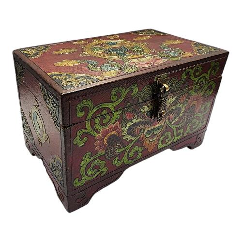 Wooden Tibetan Box-33930