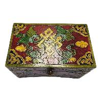 thumb2-Wooden Tibetan Box-33931