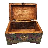 thumb4-Wooden Tibetan Box-33931