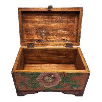 thumb4-Wooden Tibetan Box-33932