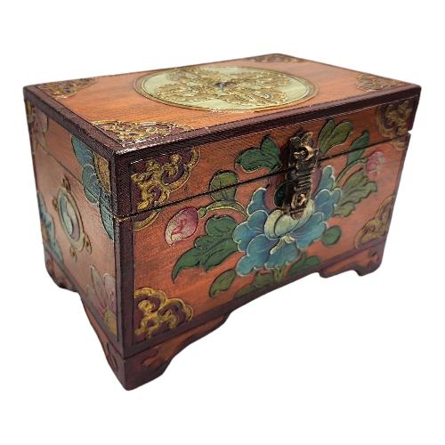 Wooden Tibetan Box-33933