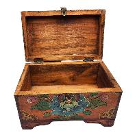 thumb4-Wooden Tibetan Box-33933