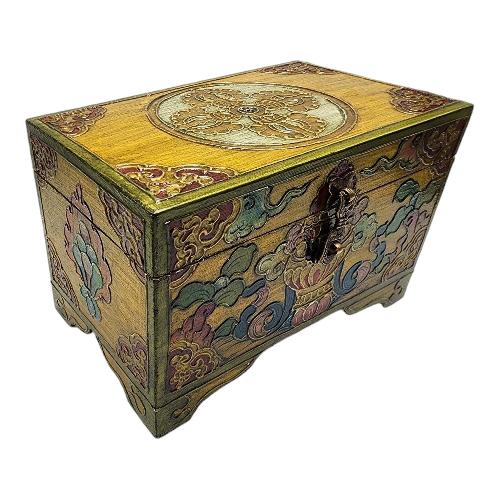 Wooden Tibetan Box-33934