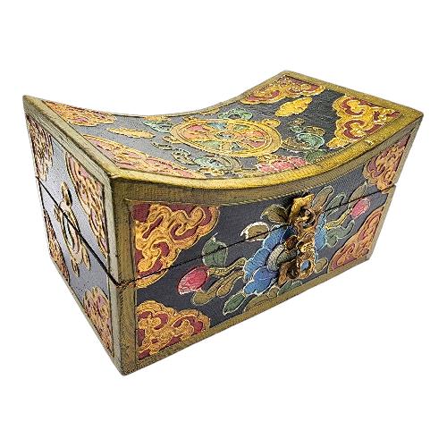 Wooden Tibetan Box-33938