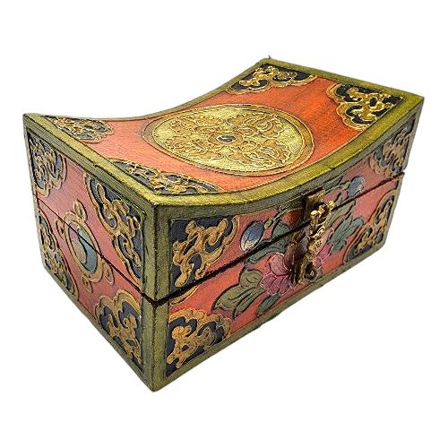 Wooden Tibetan Box-33939