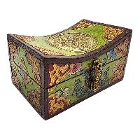 thumb1-Wooden Tibetan Box-33940