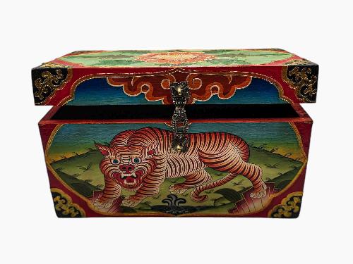 Wooden Tibetan Box-33945