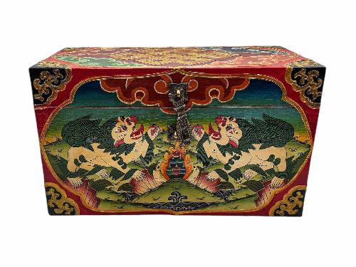 Wooden Tibetan Box-33946