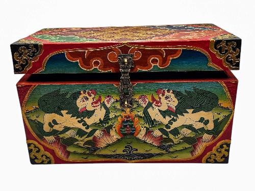 thumb1-Wooden Tibetan Box-33946