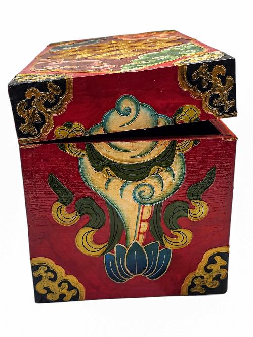 thumb2-Wooden Tibetan Box-33946