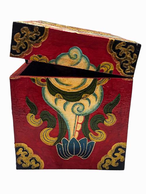 thumb3-Wooden Tibetan Box-33946