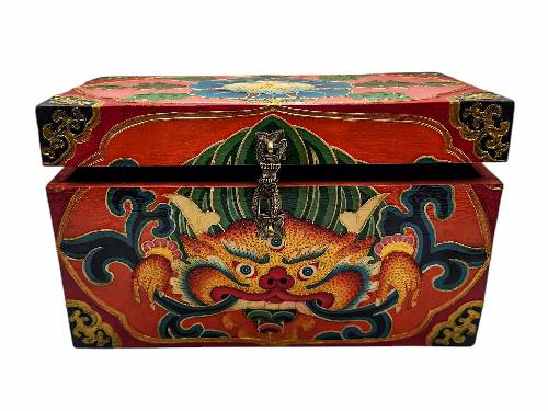 thumb1-Wooden Tibetan Box-33947