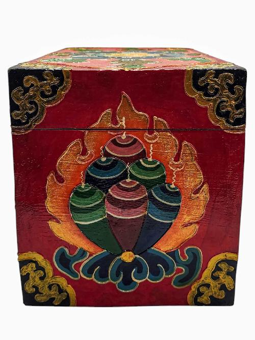 thumb2-Wooden Tibetan Box-33947