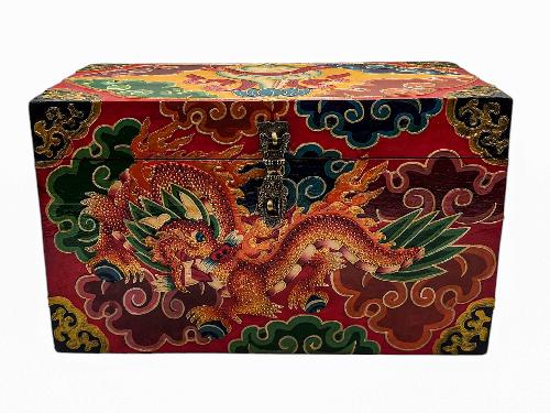 thumb1-Wooden Tibetan Box-33948