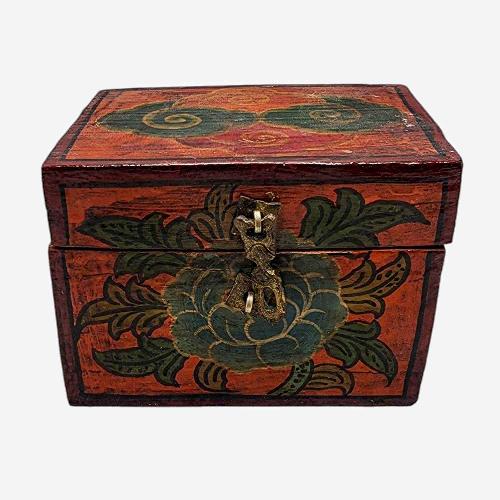 Wooden Tibetan Box-33949