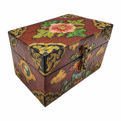 Wooden Tibetan Box-33952