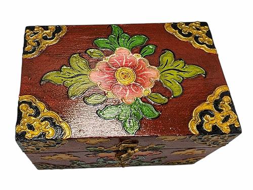 thumb2-Wooden Tibetan Box-33952