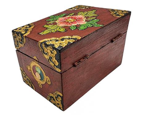 thumb3-Wooden Tibetan Box-33952