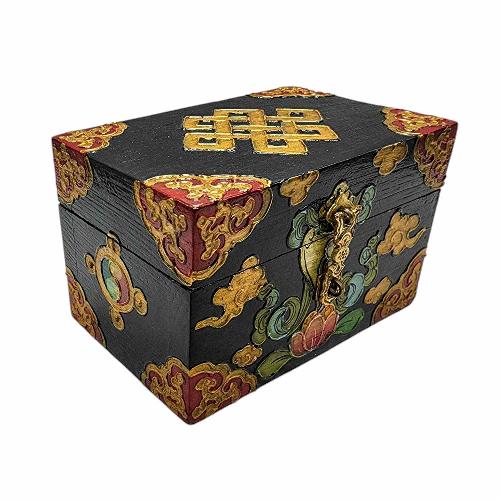 Wooden Tibetan Box-33953