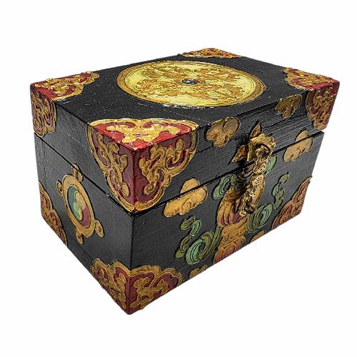 Wooden Tibetan Box-33955