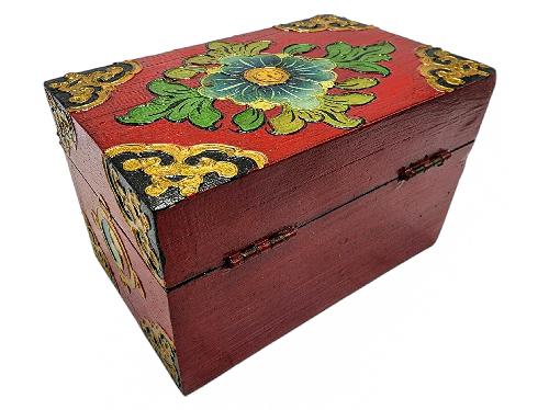 thumb3-Wooden Tibetan Box-33958