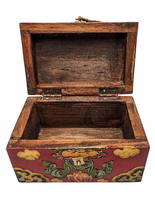 thumb4-Wooden Tibetan Box-33958