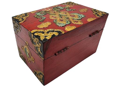 thumb3-Wooden Tibetan Box-33959