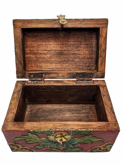 thumb4-Wooden Tibetan Box-33959