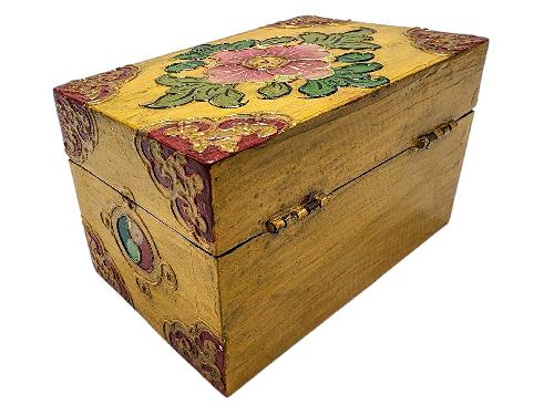 thumb3-Wooden Tibetan Box-33960