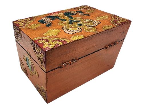 thumb3-Wooden Tibetan Box-33962