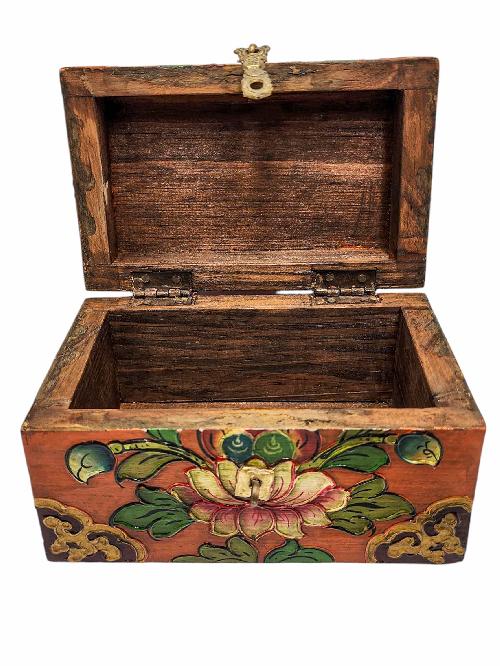 thumb4-Wooden Tibetan Box-33963